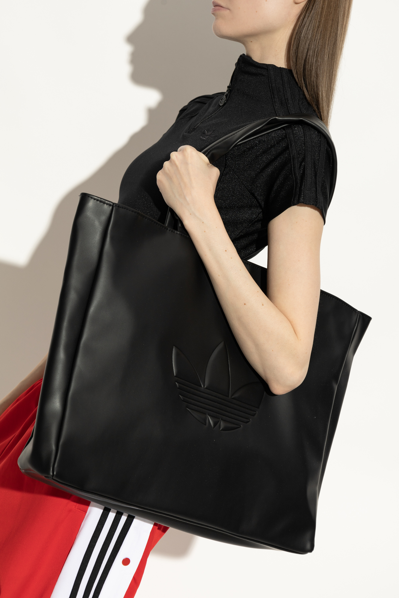 Czarny Torba typu `shopper` ADIDAS Originals - Vitkac Polska